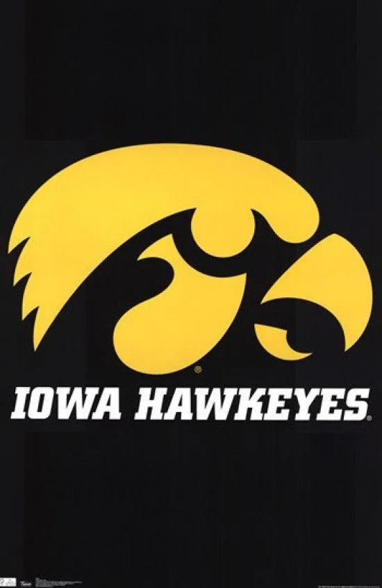 University of Iowa poster print 24 x 36 inches on premium heavy stock paper