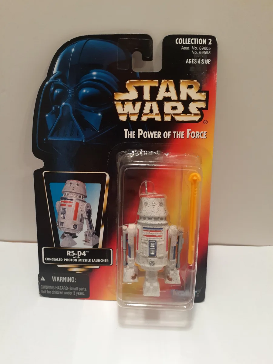Hasbro Gaming Hasbro Gaming Star Wars Power of the Force Red Card R5-D4 3.75 Inch Action Figure — product photo