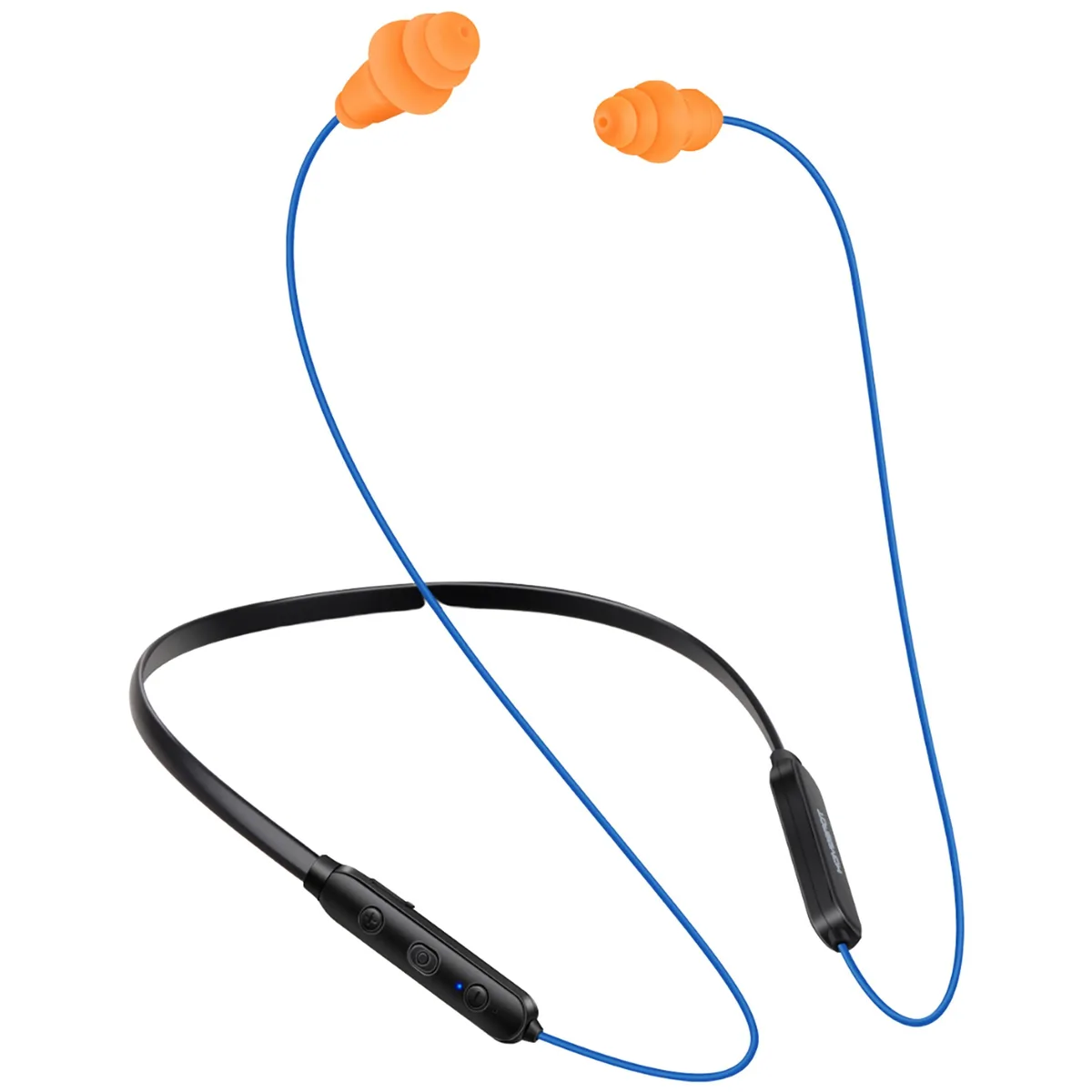  SuperTooth HS-JY100-NR Neckband Earbuds 27 dB NRR Blue Orange 20 h — product photo