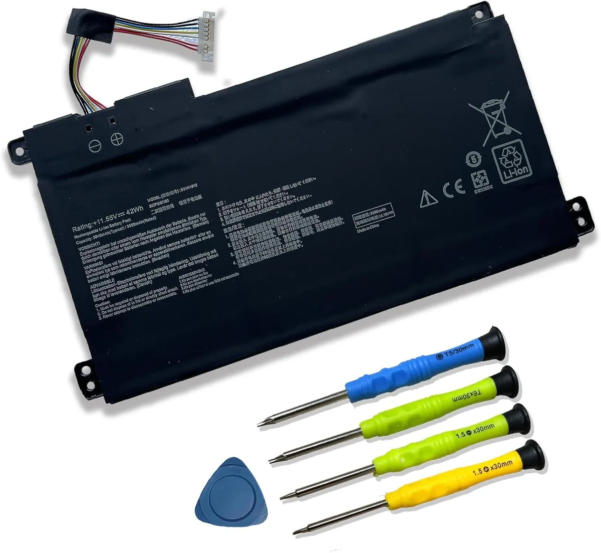 BFKK BFKK B31N1912 laptop battery 11.55V 42Wh — product photo