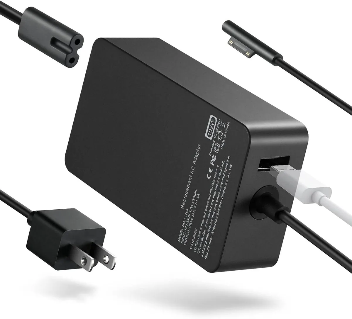 BONAEVER BONAEVER 102W Surface charger with USB 5V 1.5A — product photo