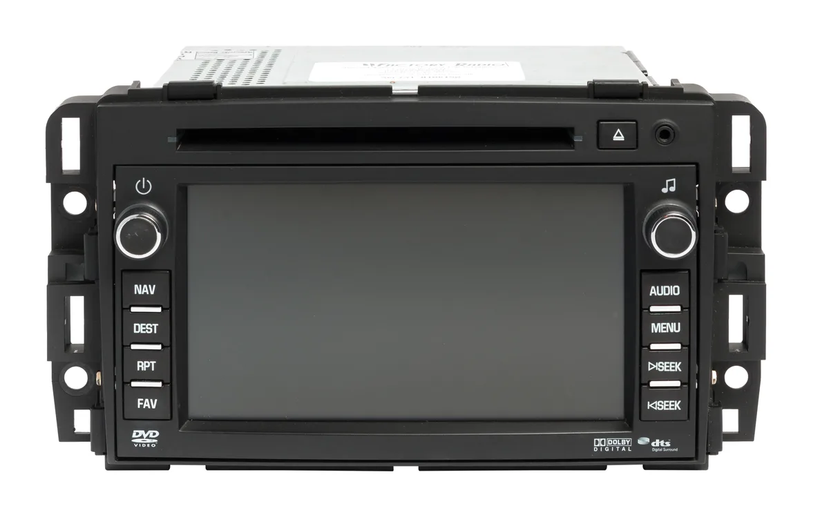 1 Factory Radio 1 Factory Radio 22921421 AM FM Receiver DVD Nav Ready 2011 GMC Acadia — product photo