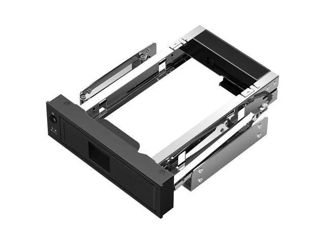LORDWORLD LORDWORLD 5.25 Trayless Hot Swap Mobile Rack 3.5 inch SATA Hard Drive Adapter 1106SS — product photo