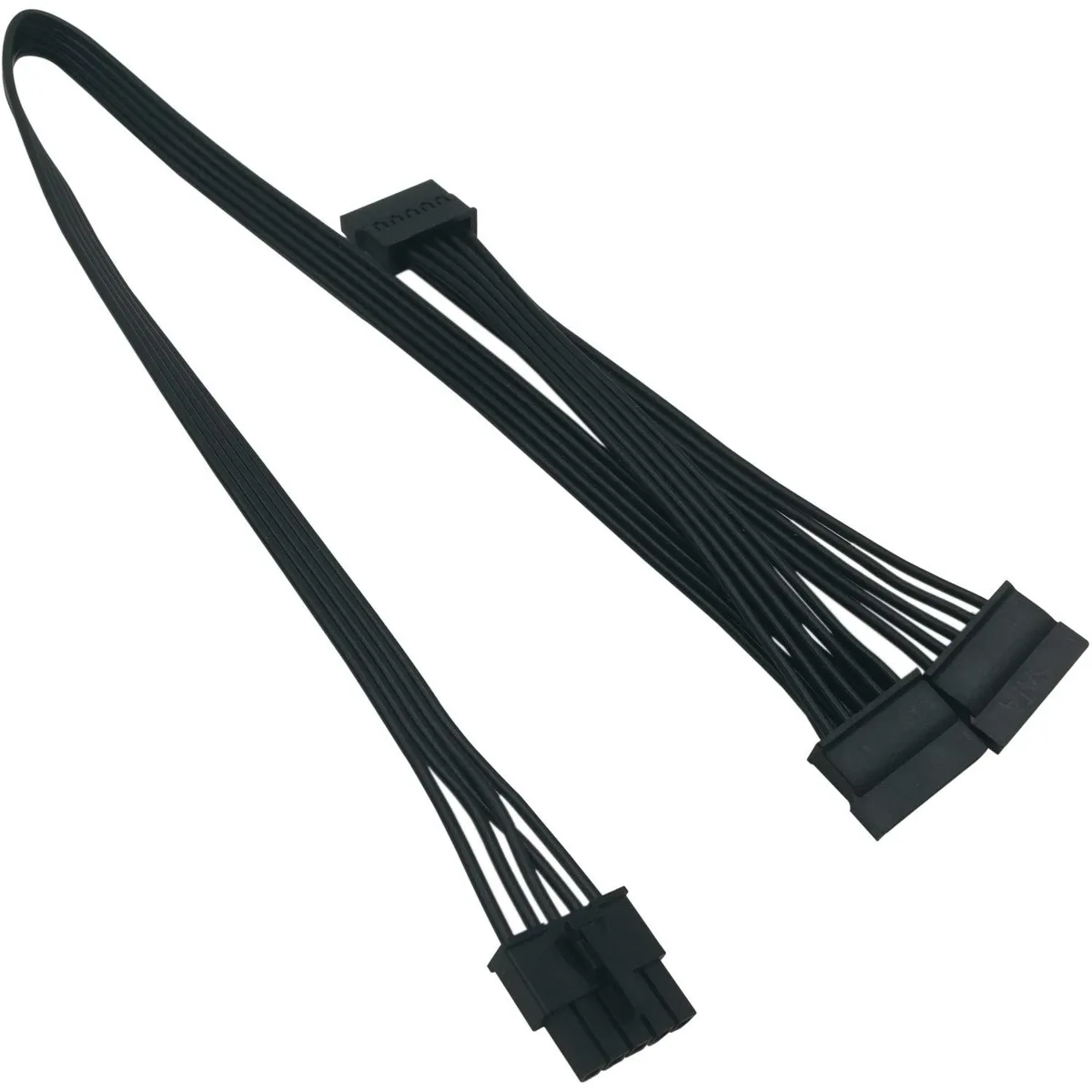 WRIARICH WRIARICH SATA Power Splitter Cord 5 Pin to 3×15 Pin 20in (50cm) — product photo