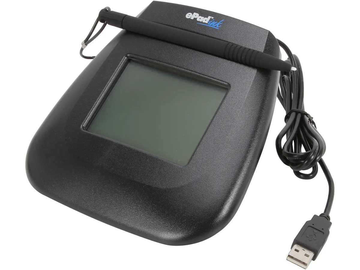 ePadlink ePadlink VP9805 signature pad 76 x 56 mm monochrome LCD USB 2.0 — product photo