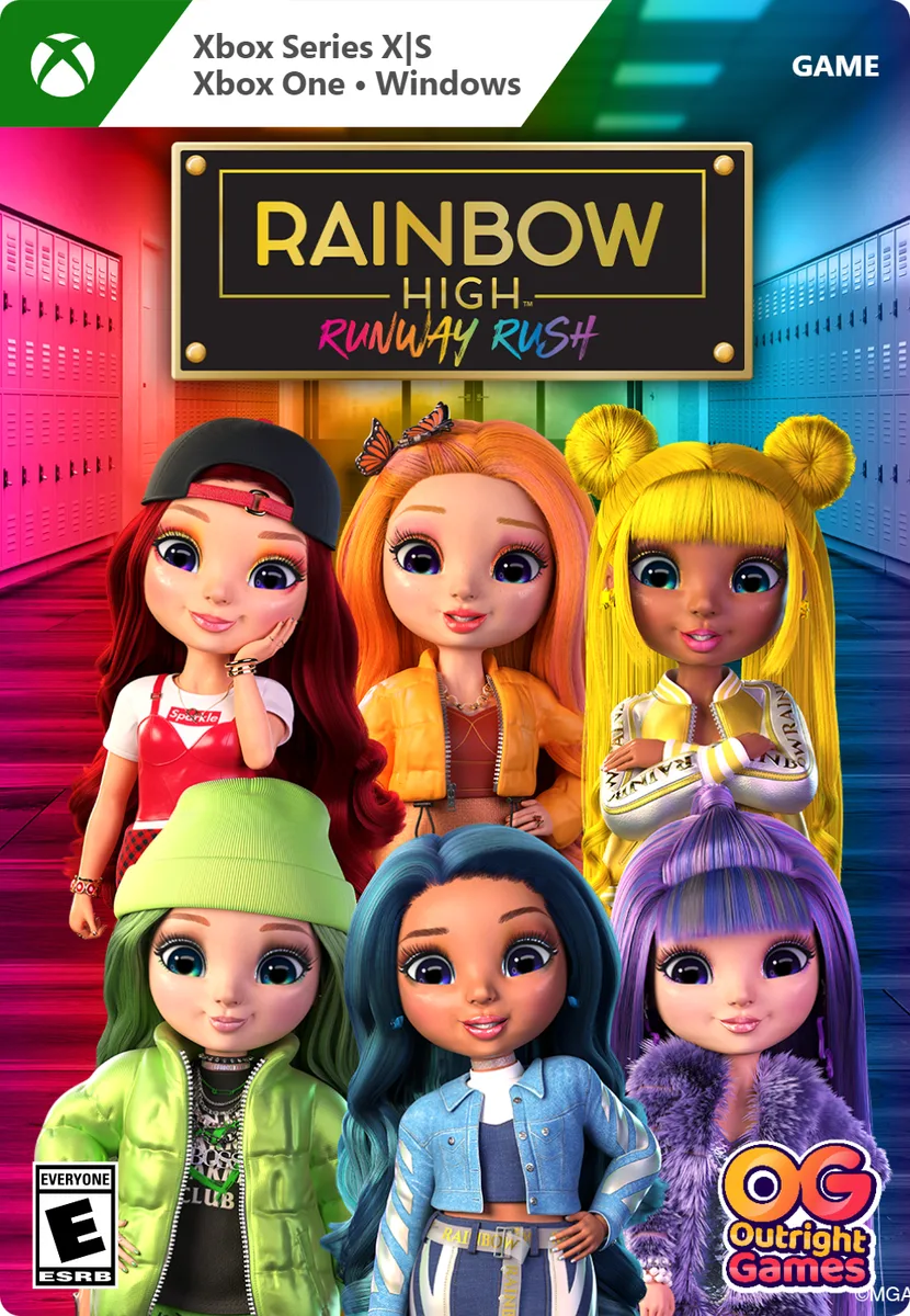 Outright Games Outright Games G3Q-01911 Rainbow High: Runway Rush downloadable game — product photo