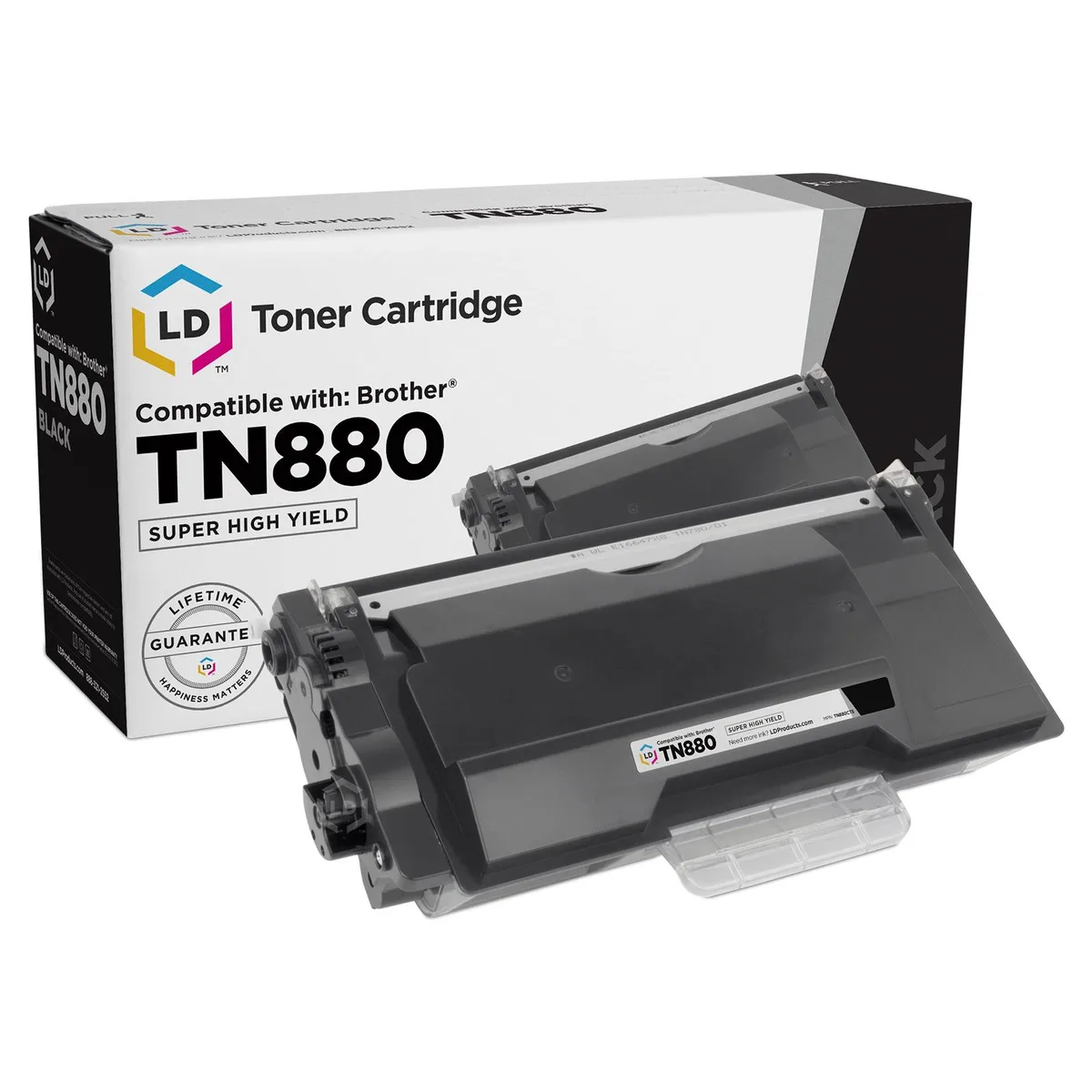LD Products LD Products Compatible Toner Cartridge for Brother TN880 Super High Yield Black 12000 Pages — product photo