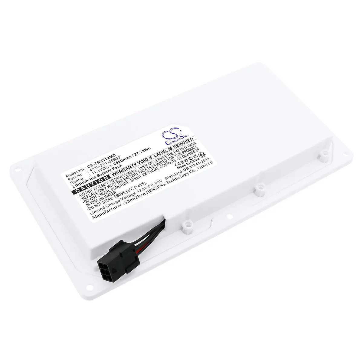 Cameron &amp; Co Cameron &amp; Co DS-CS-TRZ512MD Battery 11.1V 2500mAh 27.75Wh Black — product photo