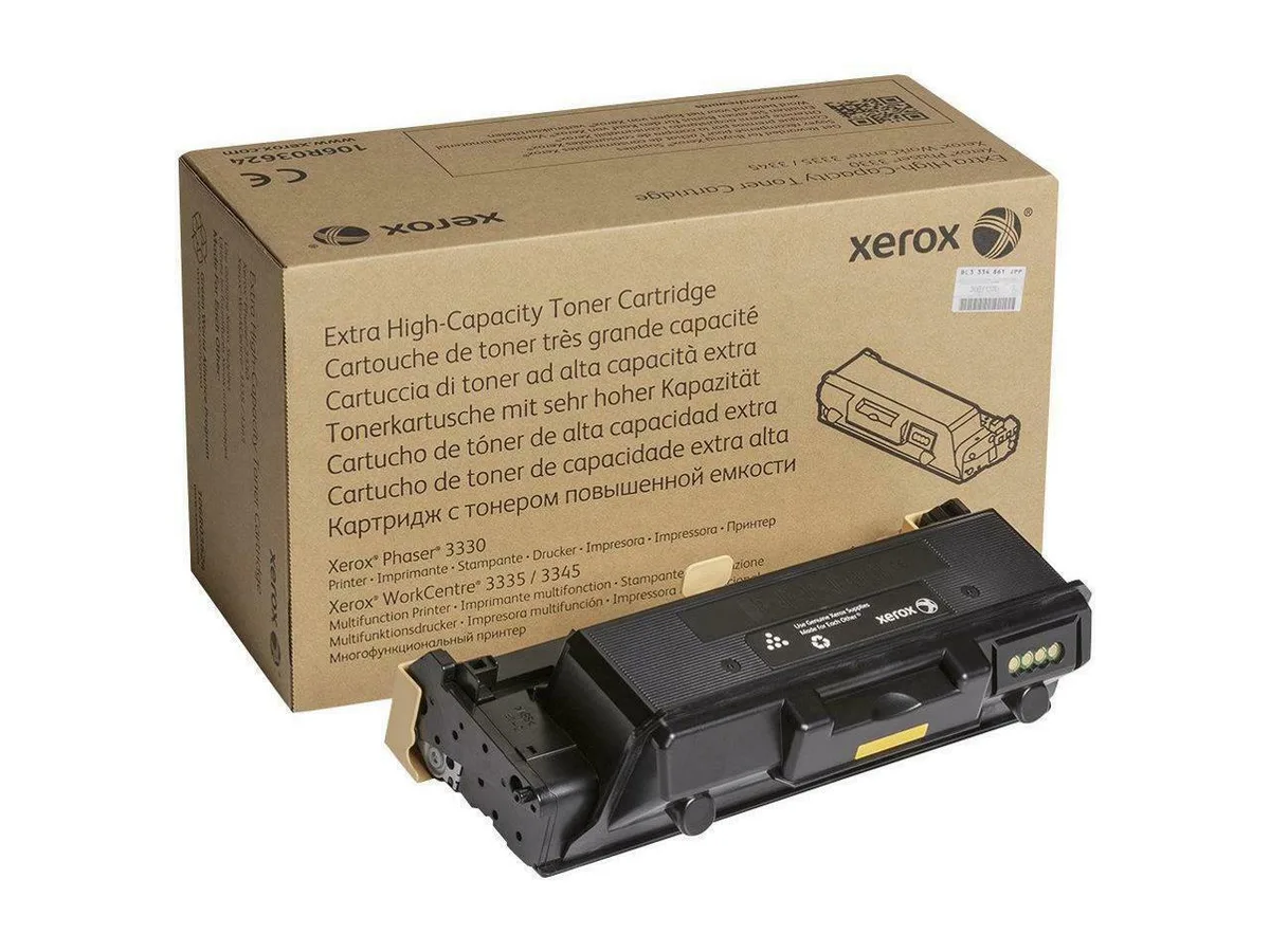 XEROX Xerox 106R03624 Extra High Yield Black Toner Cartridge 15000 Pages — product photo