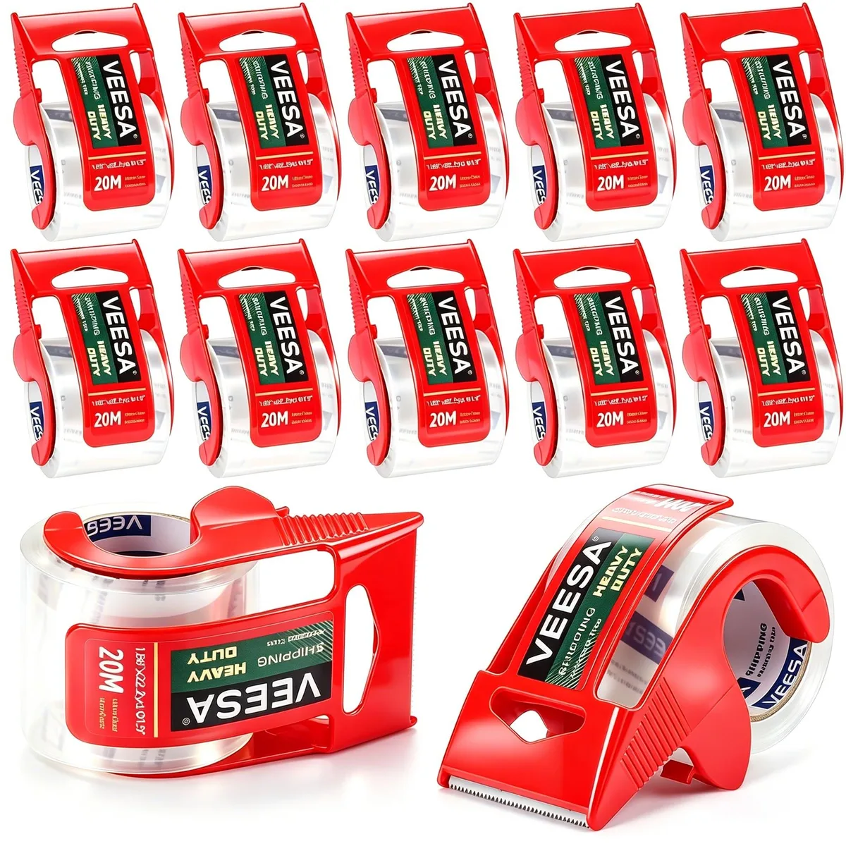 Royal Clear Packing Tape 12 Rolls 1.88" x 22.2 yd 3 mil 1.5" Core — product photo