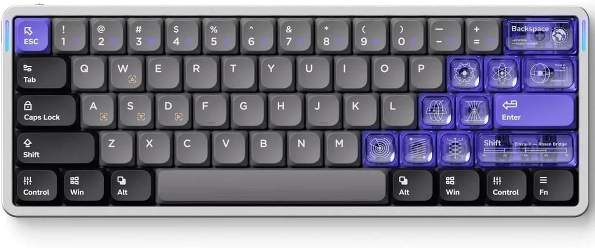 TUKO TUKO Air60 HE 61 Keys 60% Gaming Keyboard — product photo