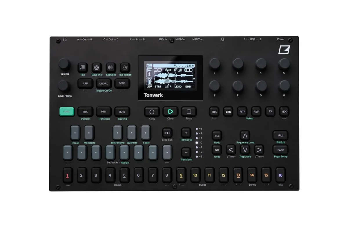 LORDWORLD LORDWORLD Tonverk Multisampler &amp; Audio Processor 16 Tracks — product photo