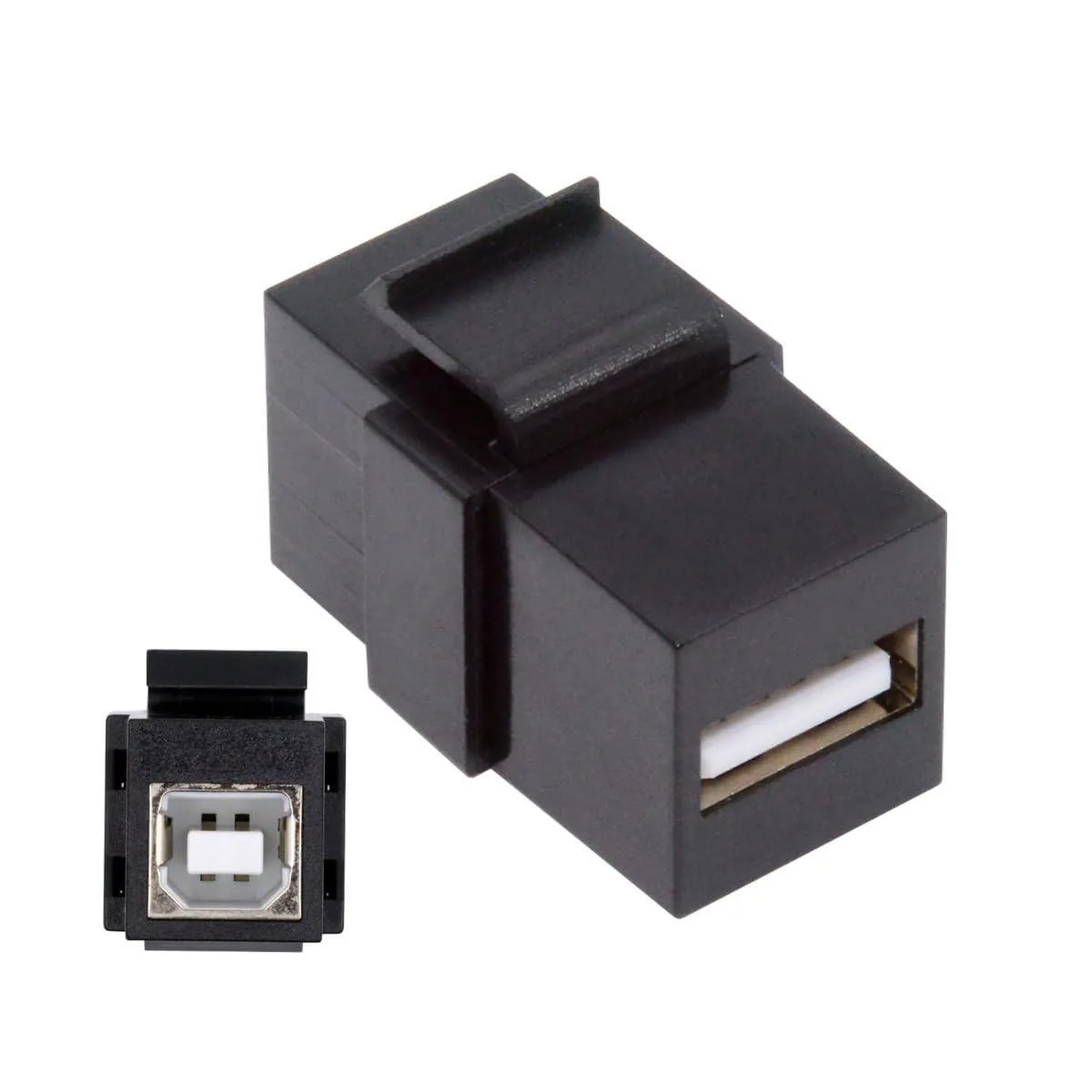 Vszerda Vszerda USB2.0 A Female to Type-B Female Keystone Coupler Adapter — product photo