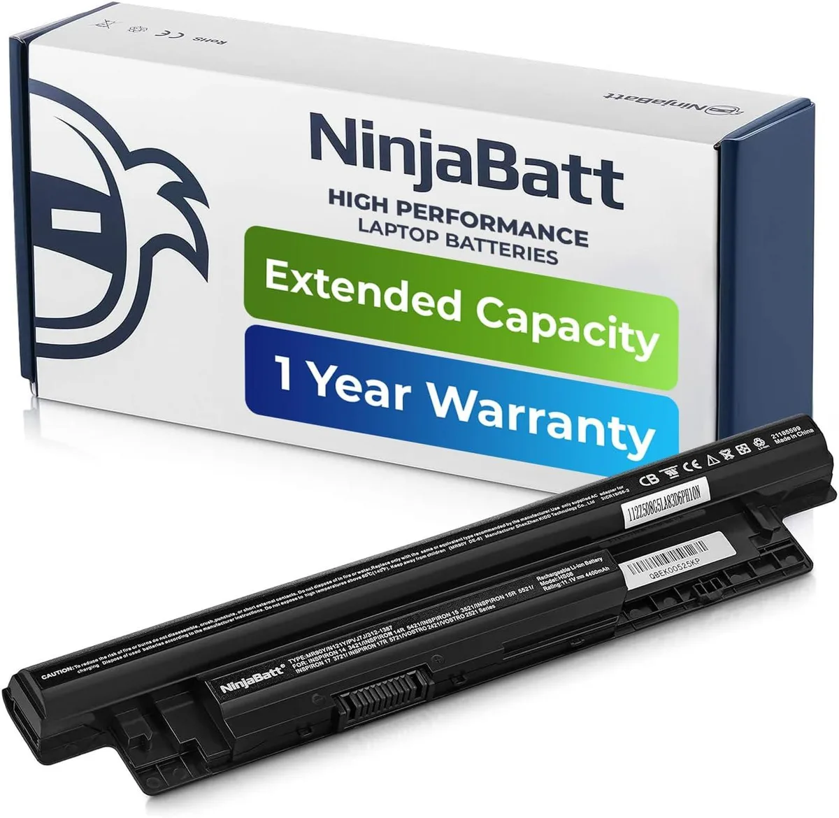 TAURKENAM TAURKENAM laptop battery 6-cell 49Wh 11.1V 4400mAh MR90Y XCMRD — product photo