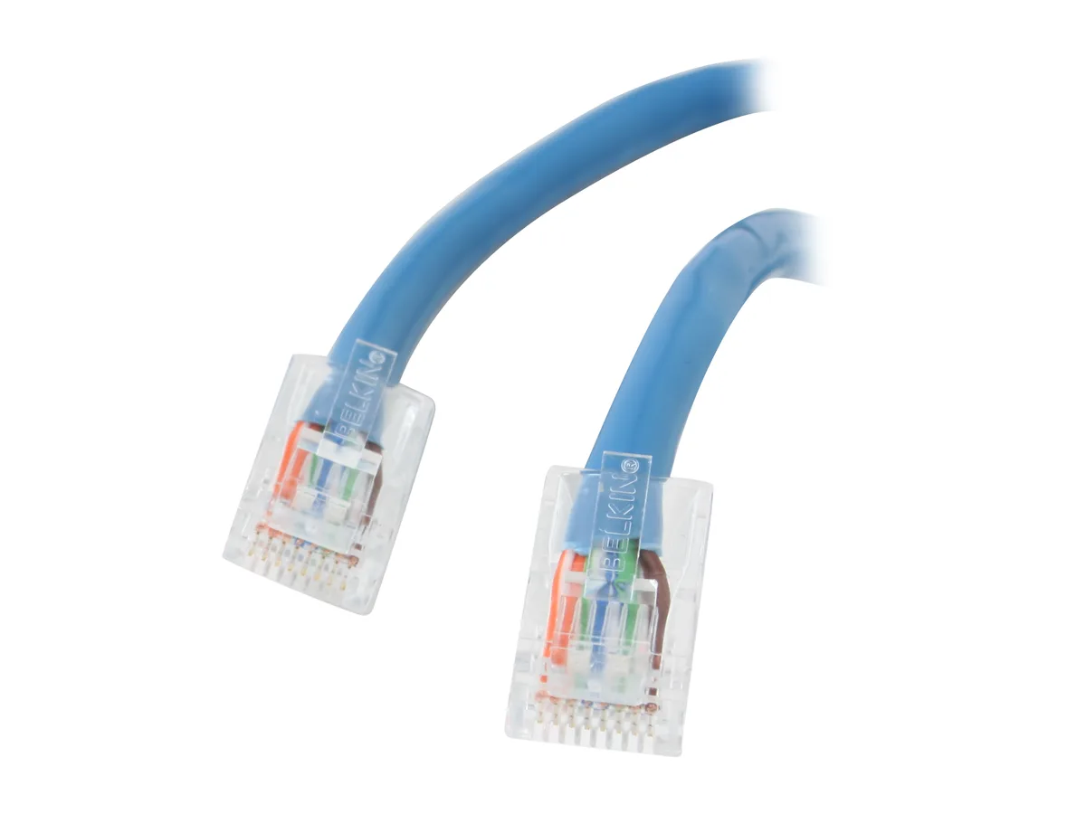 Belkin Belkin A3L791-15-BLU 15 ft Cat 5e network ethernet cable blue — product photo