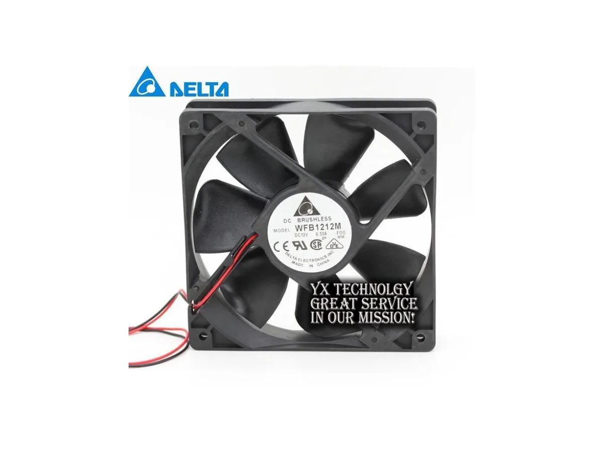 Fans Fans 12025 WFB1212M 0.33A 120mm 25mm case fan — product photo