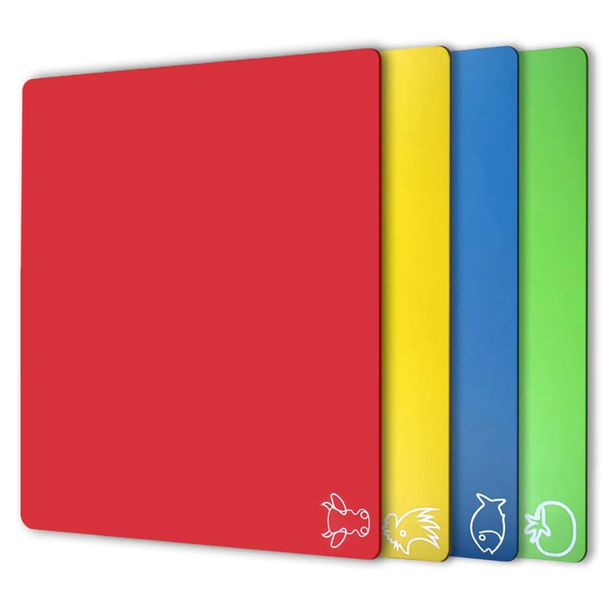  Fotouzy Flexible Cutting Board Set of 4 14.8x11.8in — product photo