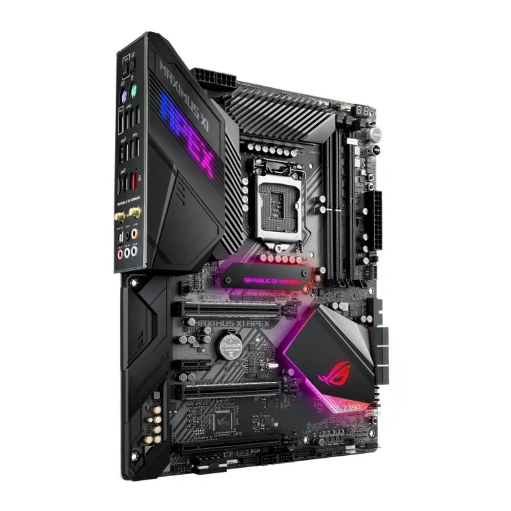 ASUS ASUS ROG Maximus XI Apex Z390 motherboard 64GB DDR4 — product photo