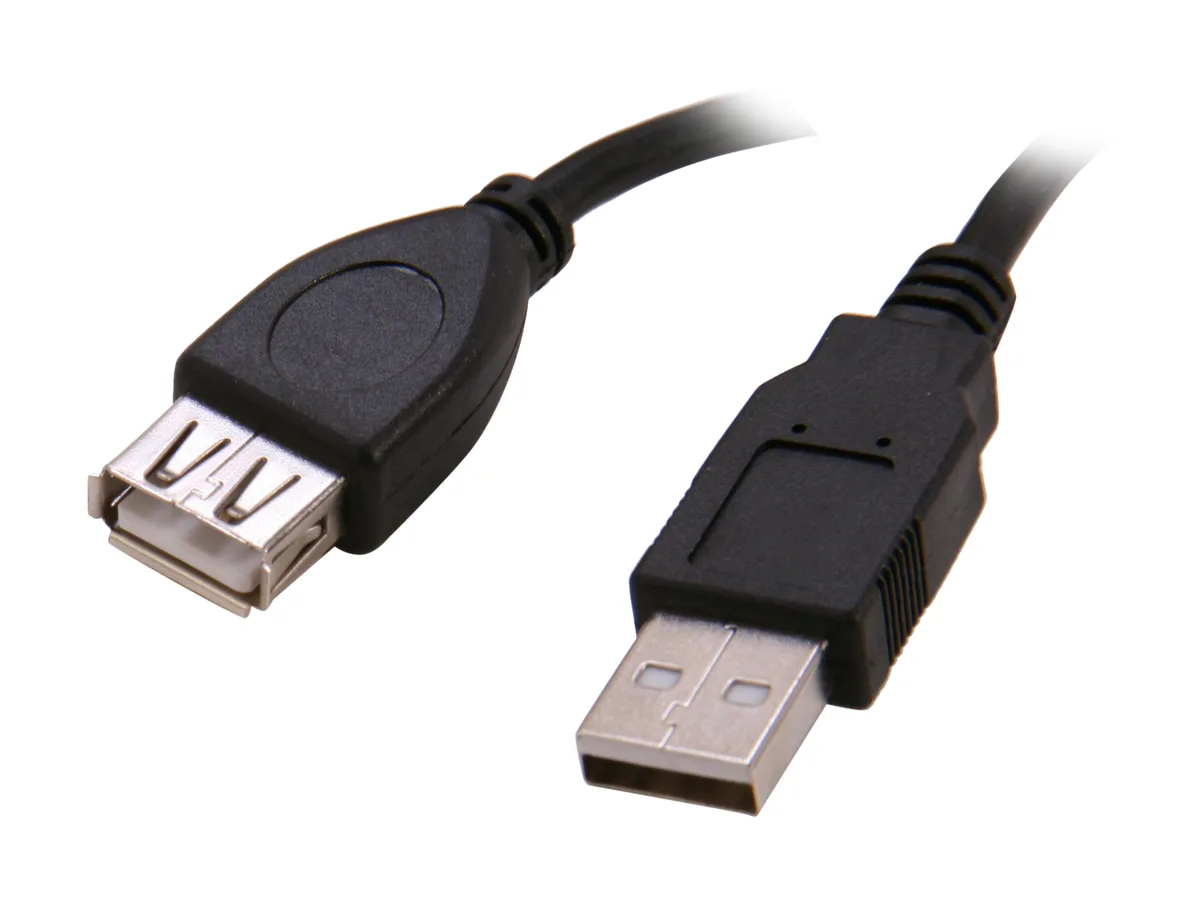BYTECC INC BYTECC INC USB2-6MF-K USB 2.0 Extension Cable A Male to A Female Black — product photo
