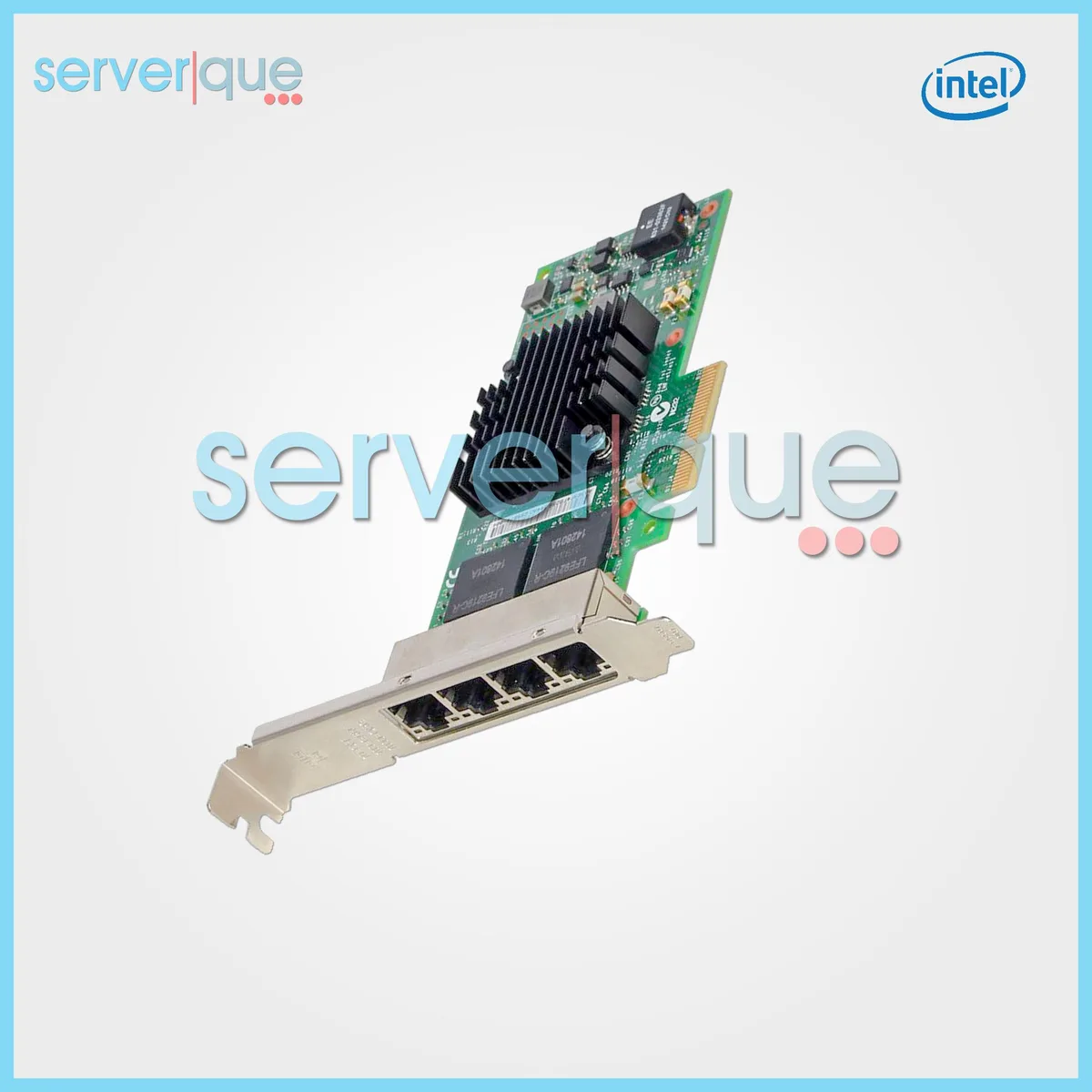 Intel Intel I350-T4V2 1 Gbps Quad Port PCIe network card — product photo