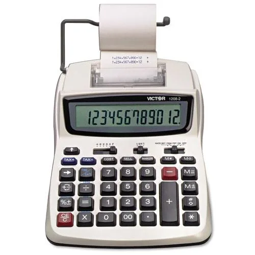 Victor Victor 1208-2 12-Digit Printing Calculator 2.3 Lines/Sec — product photo