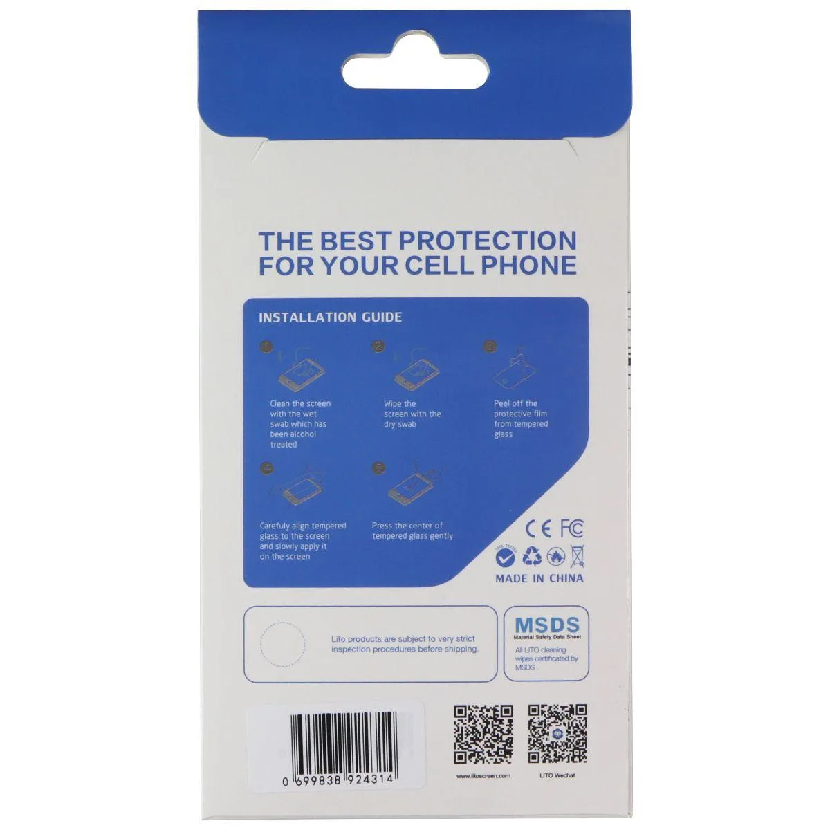 Lito Children’s Wear Lito Children’s Wear Tempered Glass Screen Protector .33mm 9H for TCL 306 L-1390 — product photo