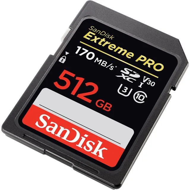 SanDisk SanDisk SDSDXXY-512G-ANCIN 512GB memory card — product photo