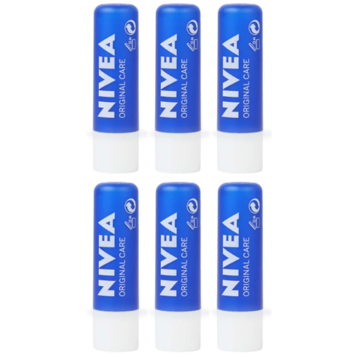 Nivea Nivea SP-52132652187966 Original Care Lip Balm 5 ml 6-Pack skin care — product photo