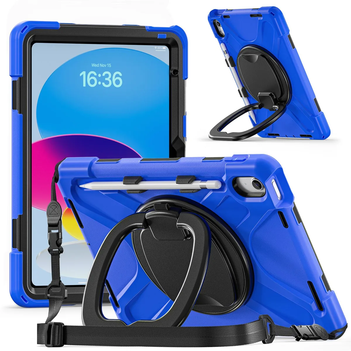 BONAEVER BONAEVER iPad (A16) 11th/10th Gen 11/10.9" 2025/2022 Case Blue — product photo