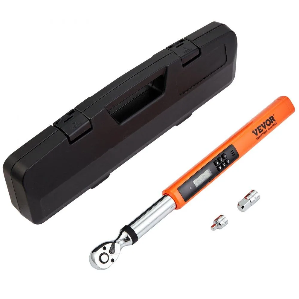 VEVOR VEVOR 11037FTLB Digital Torque Wrench 3/8" Drive 3.7-37 ft.lb ±2% 72T — product photo