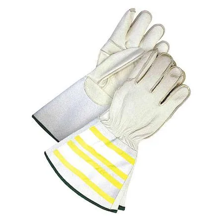 BDG BDG 60-1-1280-X2L Leather Gloves Cowhide Gauntlet Cuff Wing Thumb — product photo