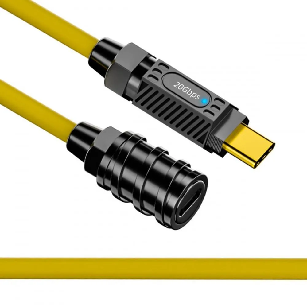 Vszerda Vszerda USB4 cable 20Gbps 140W 8K male-female 100cm — product photo