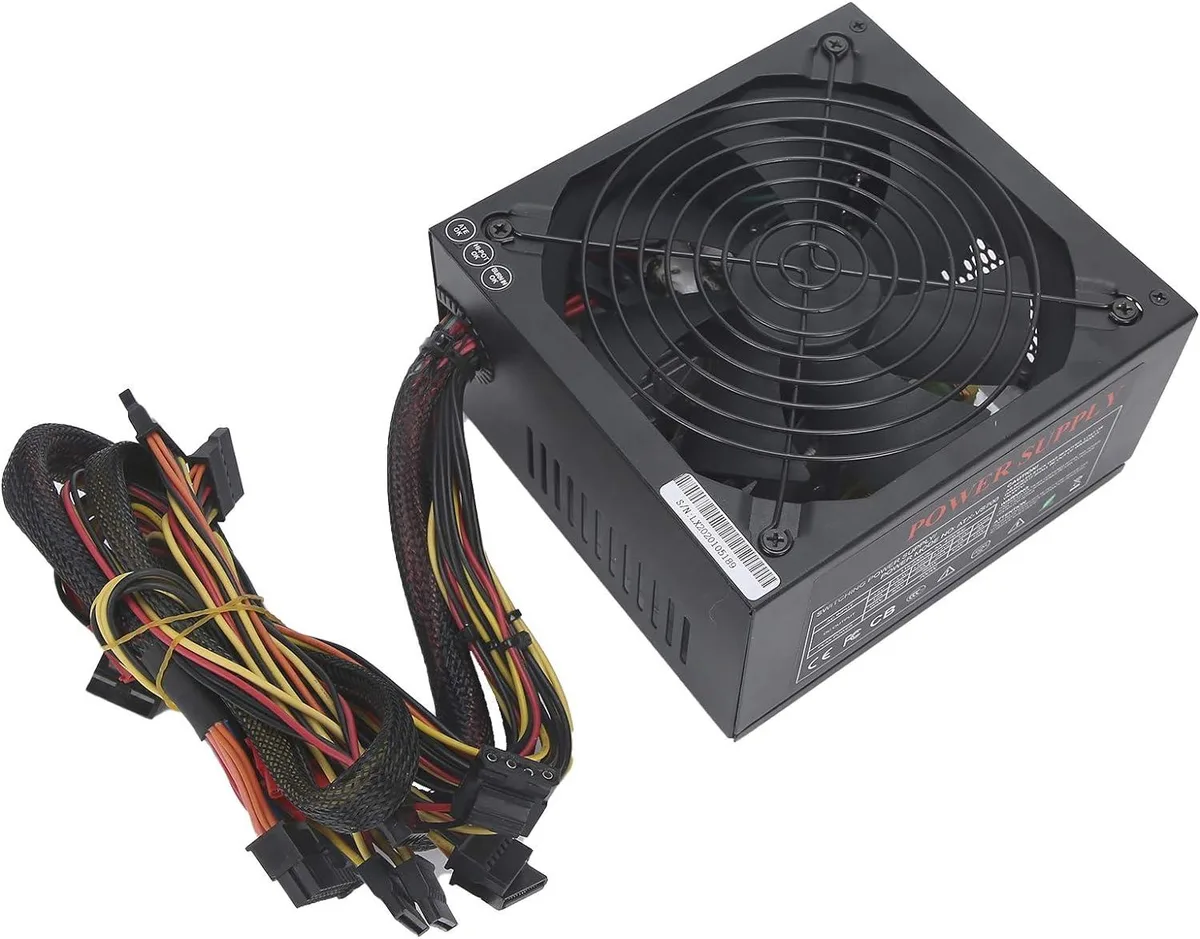 myVolts myVolts ATX-700W 700W ATX power supply 14cm fan 6 SATA 6+2Pin graphics 100000h lifespan — product photo