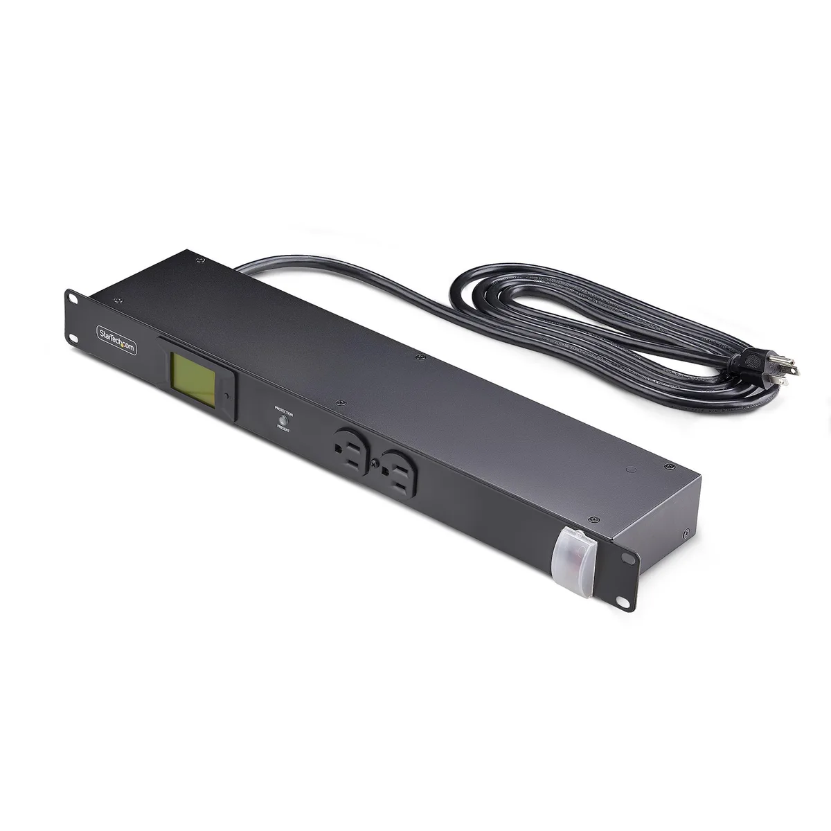 STARTECH STARTECH 12NM8-RACK-MOUNT-PDU 12-Outlet 1U Metered PDU 125V 15A 2.4m Cable — product photo