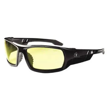 Ergodyne Ergodyne Odin Safety Glasses Yellow Lens Black Frame — product photo