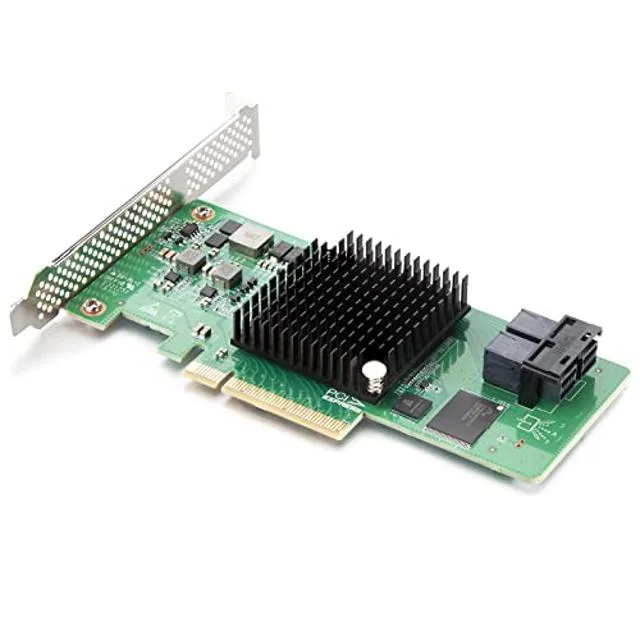 Vertical Cable Vertical Cable 12G SAS/SATA RAID Controller SAS 3008 2x SFF-8643 — product photo