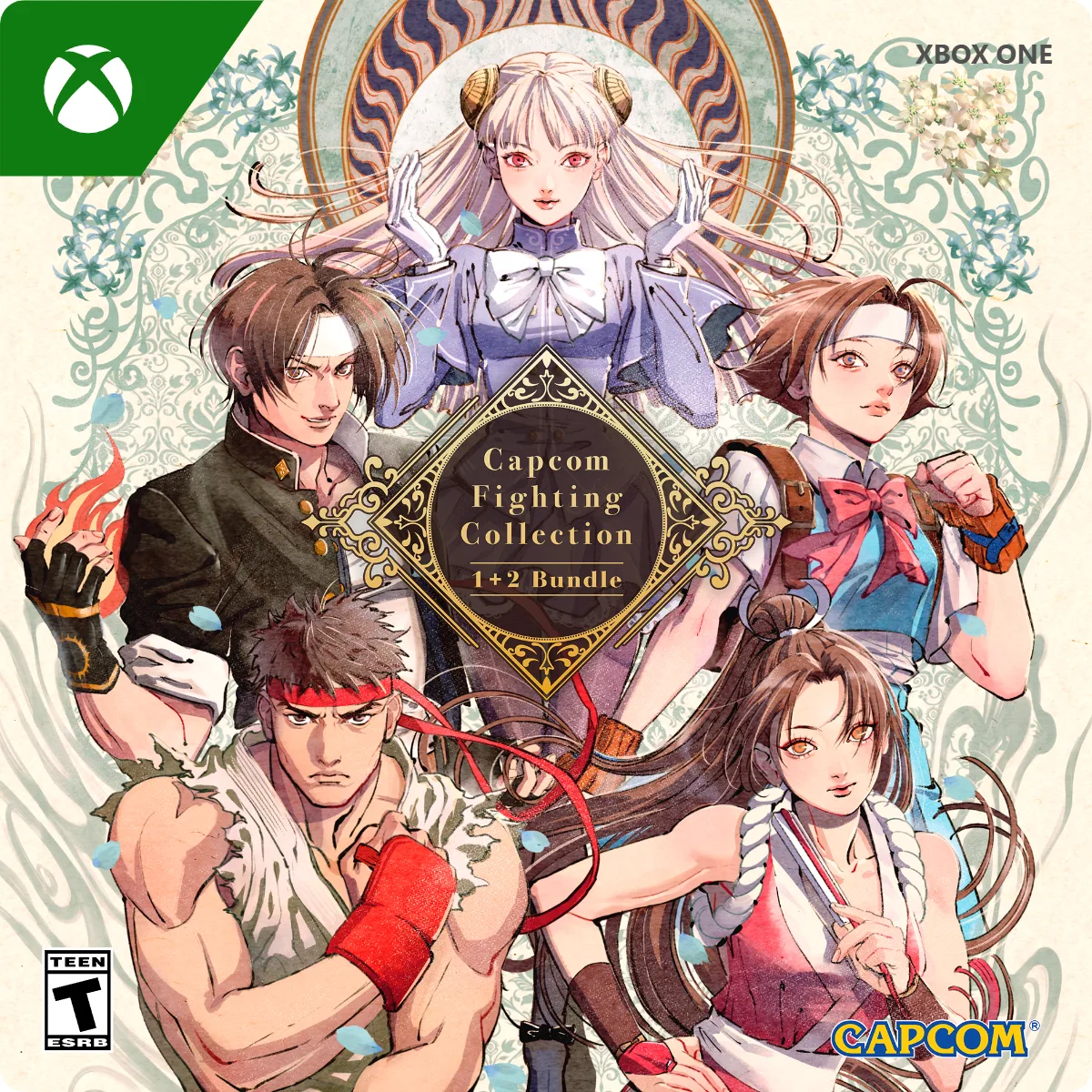 Xbox digital code card for Capcom Fighting Collection 1 + 2