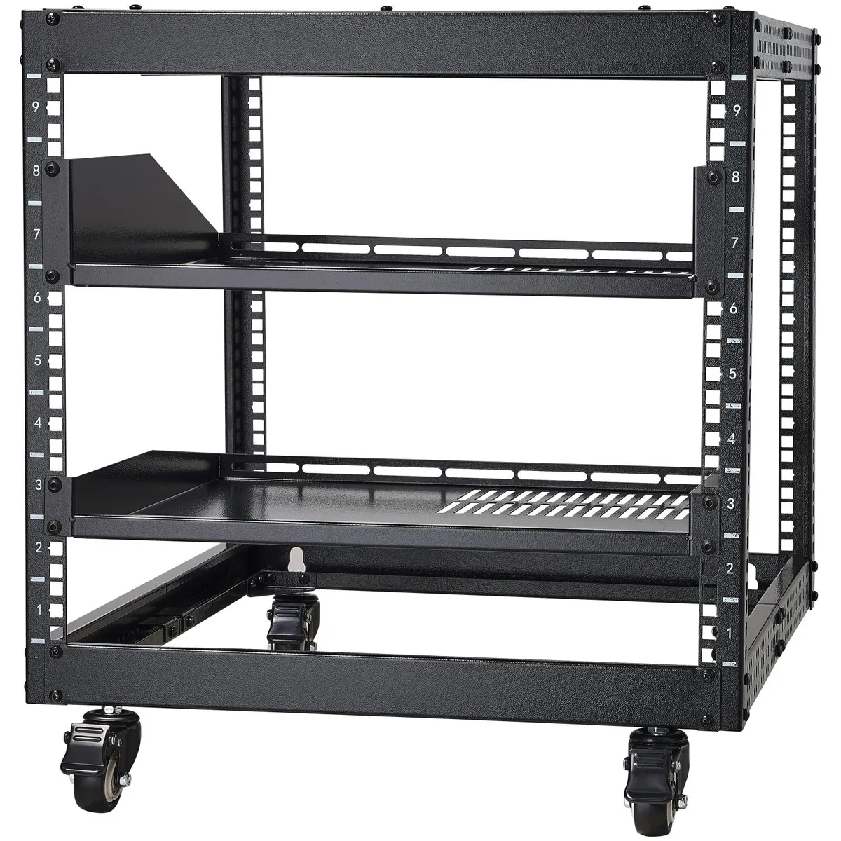 VEVOR VEVOR SPT-504-09 9U Open Frame Server Rack 23-40" Depth — product photo