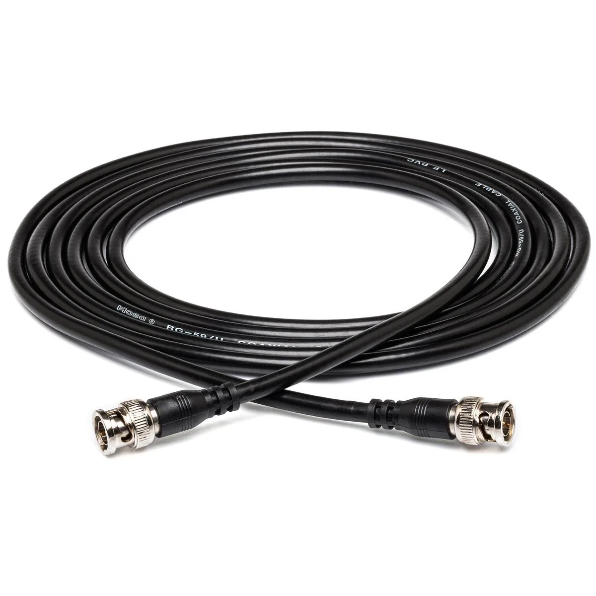 Hosa Technology Hosa Technology BNC59125 25' BNC Male to BNC Male RG-59 75 ohm Coaxial Cable pro sound — product photo