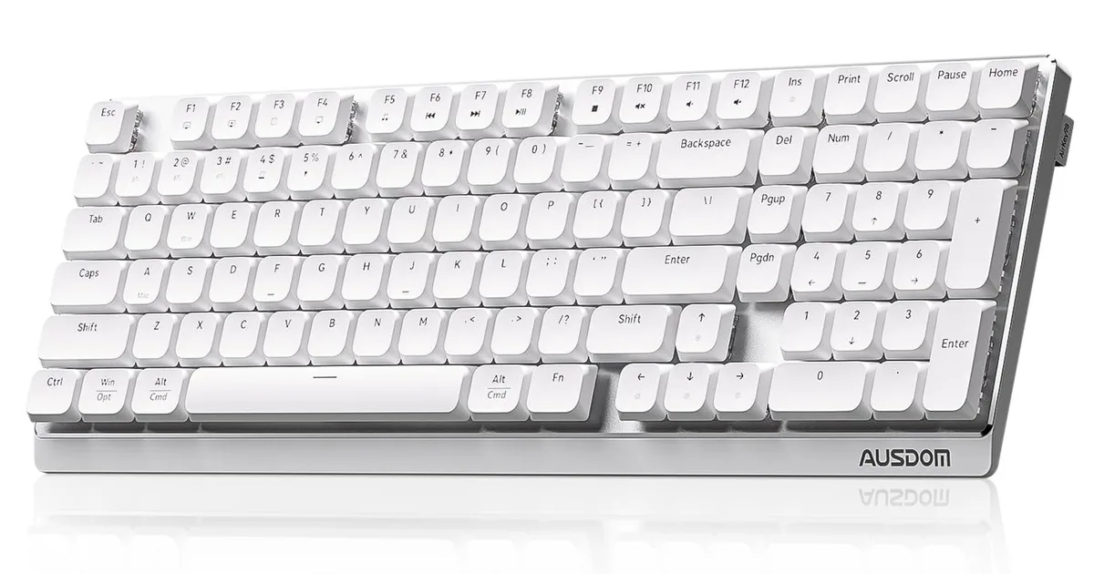 AUSDOM Airkey 98 gaming keyboard — product photo