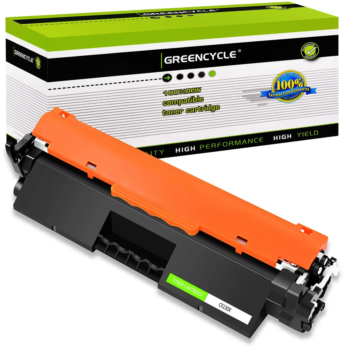 GREENCYCLE GREENCYCLE CF230X High Yield Toner Cartridge Black 3500 Pages — product photo