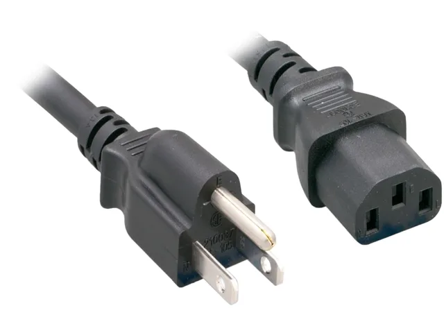 Nippon Labs Nippon Labs 30POW-10W1-012-1.5FT 1.5 ft computer power cord NEMA 5-15P to C13 18 AWG — product photo