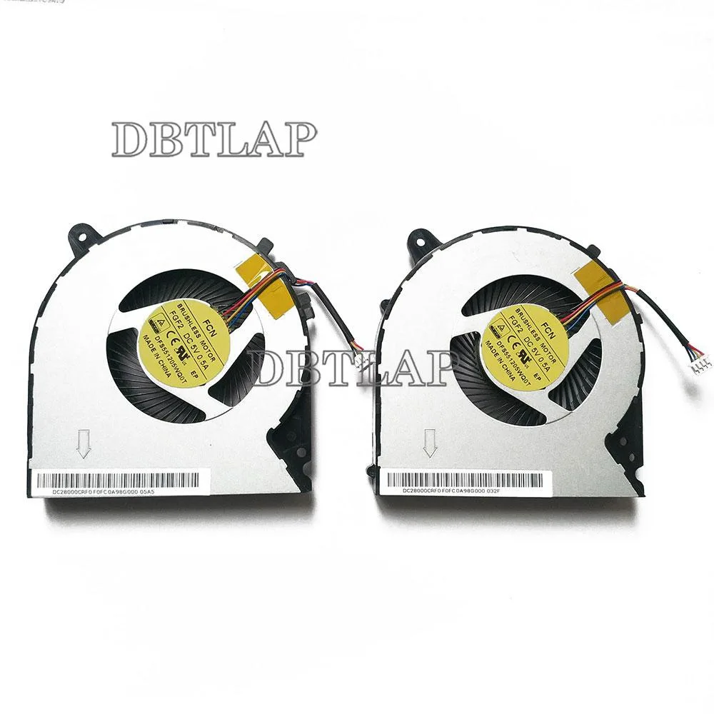 DBTLAP DBTLAP Twins Fan for Lenovo Ideapad Y700 15ISK 15ACZ laptop cooling pad — product photo