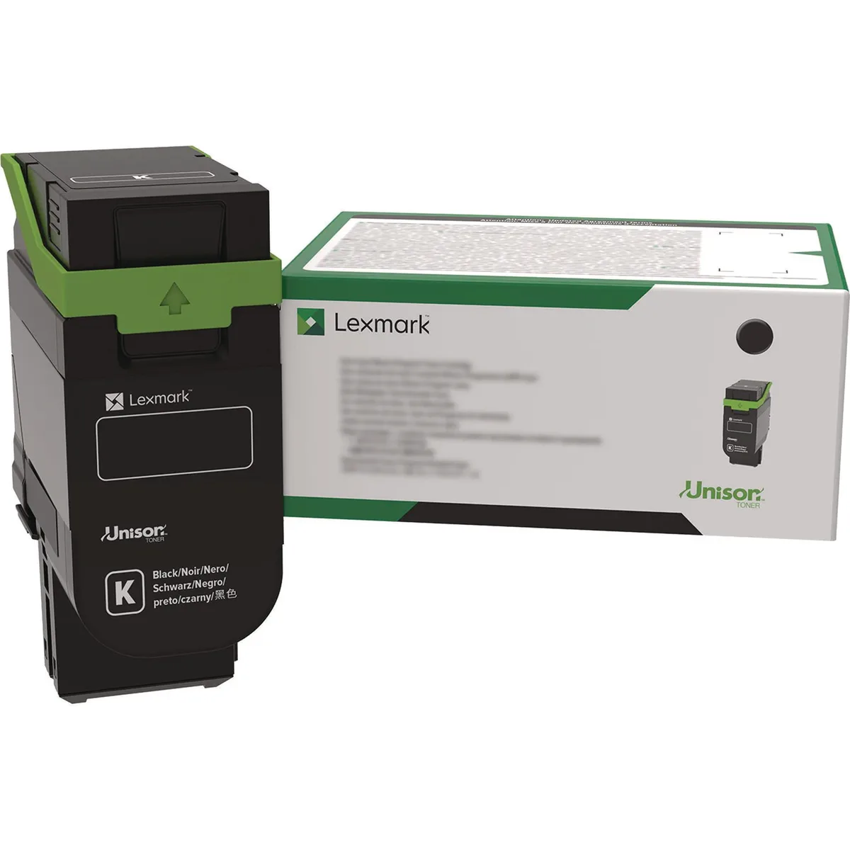 Lexmark Lexmark 75M0X10 Black Toner Cartridge 20000 Pages — product photo