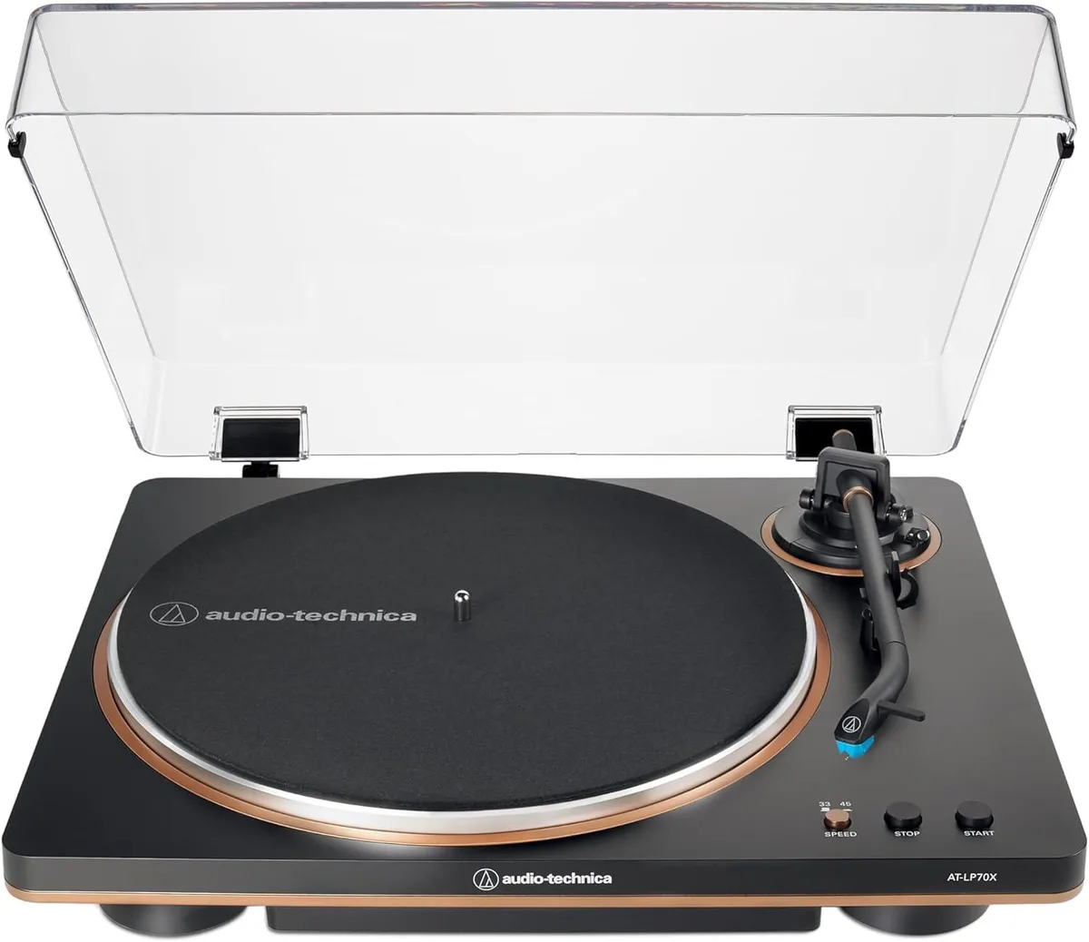 Audio-Technica Audio-Technica AT-LP70X-BZ Turntable Black-Bronze 2024 — product photo