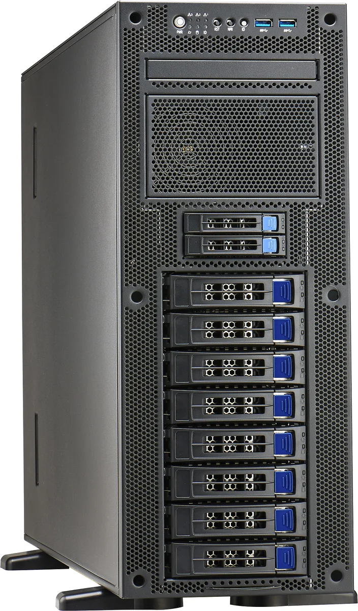 TYAN TYAN 5412T6320003 Barebone Server 1S EPYC 8 DIMM DDR4 3200 8x3.5 SATA 2 U.2 NVMe 4 PCIe 4.0 x16 — product photo