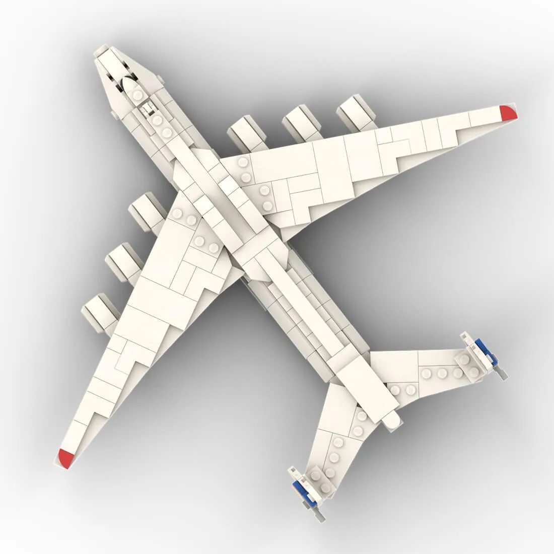 ZITIANYOUBUILD ZITIANYOUBUILD 482 Antonov AN-225 Mriya MOC-107147 Educational Building Set — product photo