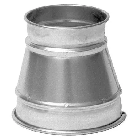 Nordfab Nordfab 8040025869 duct reducer 6 in x 4 in 22 ga 8 in — product photo
