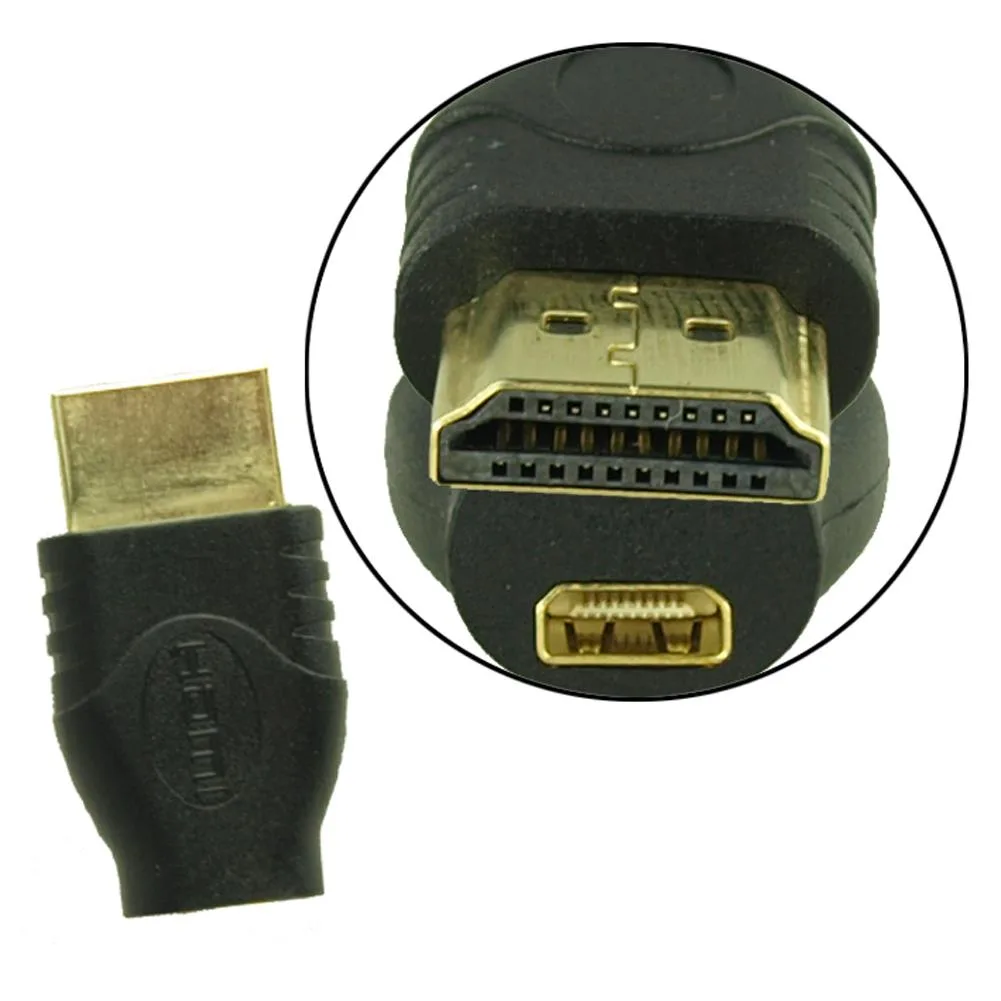 TeKit TeKit HDMI Male to Micro HDMI Female Adapter Converter 1080p 3D — product photo