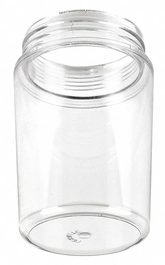 Clear polycarbonate globe, 3.5 by 5.25 inches, hazardous-location rated